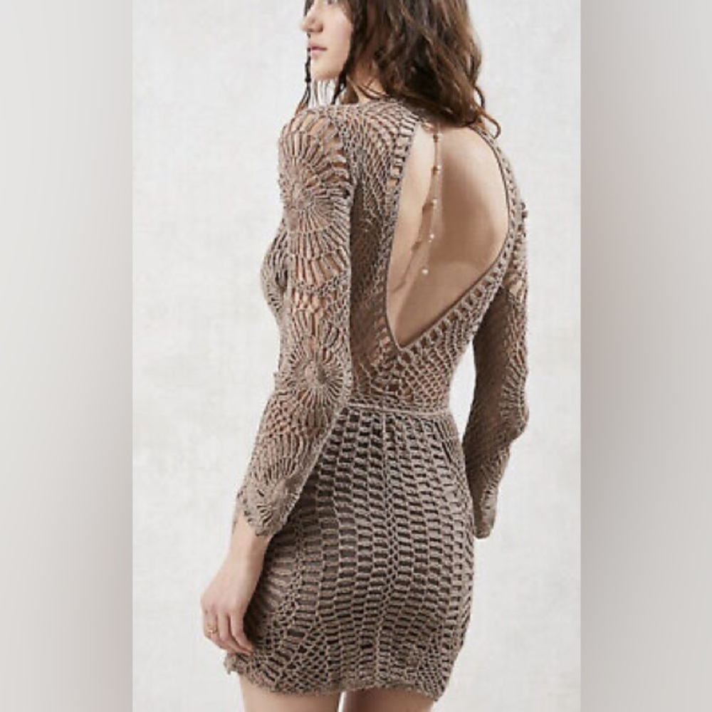Flook x Free People Amara Crochet Dress S